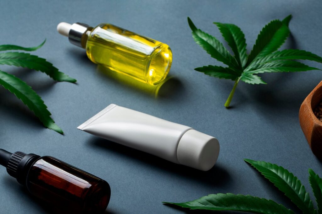 Travel-friendly CBD balm for pain relief